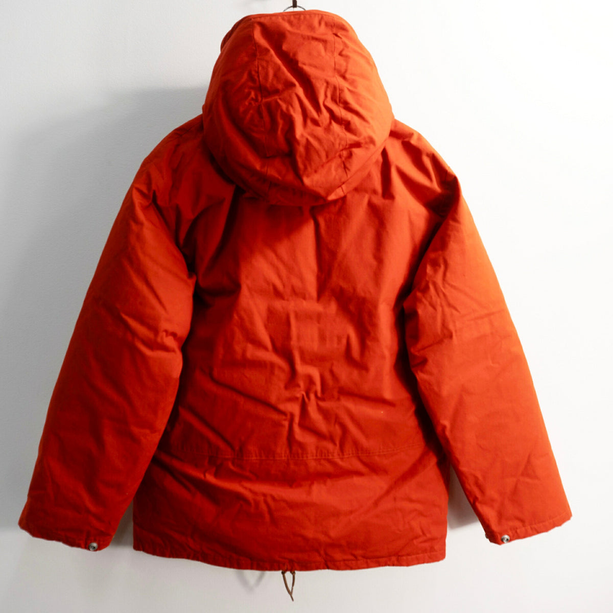 NIGEL CABOURN Donkey Down Jacket Orange Flap Pockets Size 48
