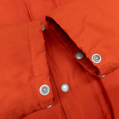 NIGEL CABOURN Donkey Down Jacket Orange Flap Pockets Size 48