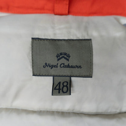 NIGEL CABOURN Donkey Down Jacket Orange Flap Pockets Size 48