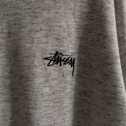 OLD STUSSY 80s USA Collar Tape Logo T-Shirt Size L