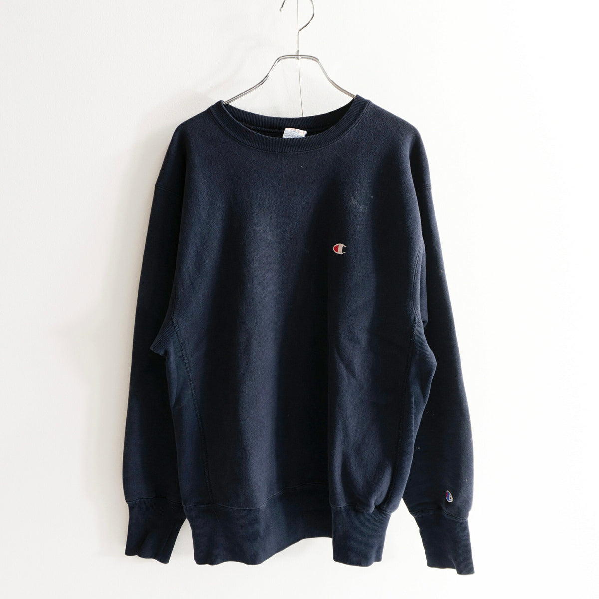 CHAMPION 90s Black Reverse Weave Sweatshirt Size L