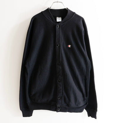 Champion USA 90s Snap Cardigan Black Size L