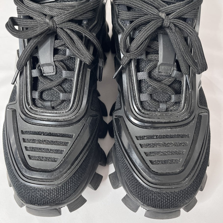 PRADA Cloudbust Thunder Sneakers Black Size 24.5cm