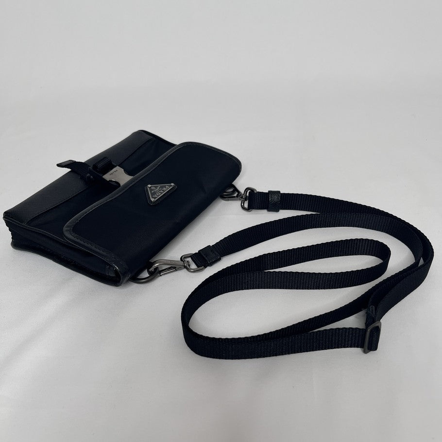 PRADA Re-Nylon Saffiano Shoulder Bag Size ONE SIZE