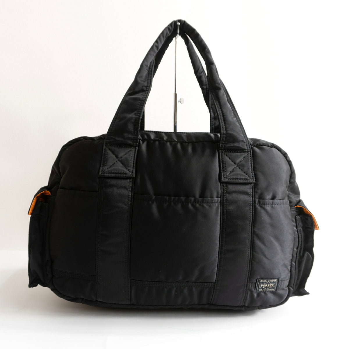 PORTER Tanker Nylon Boston Bag (L) Black