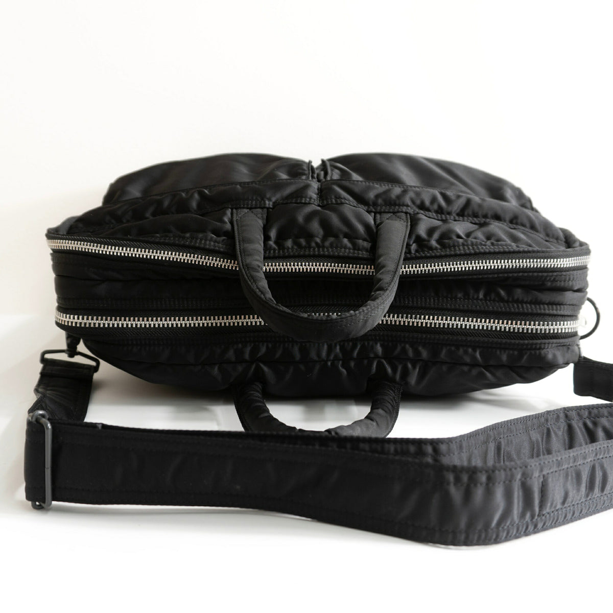 PORTER Tanker Nylon 2-Way Shoulder Bag Black