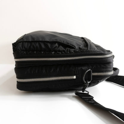 PORTER Tanker Nylon 2-Way Shoulder Bag Black