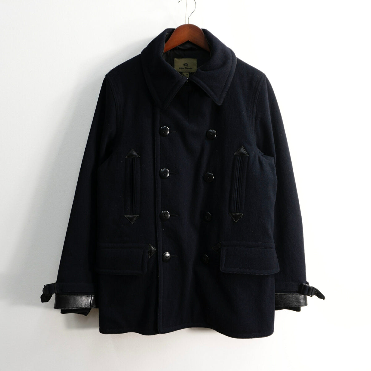NIGEL CABOURN 40s US NAVY Pea Coat Size 50