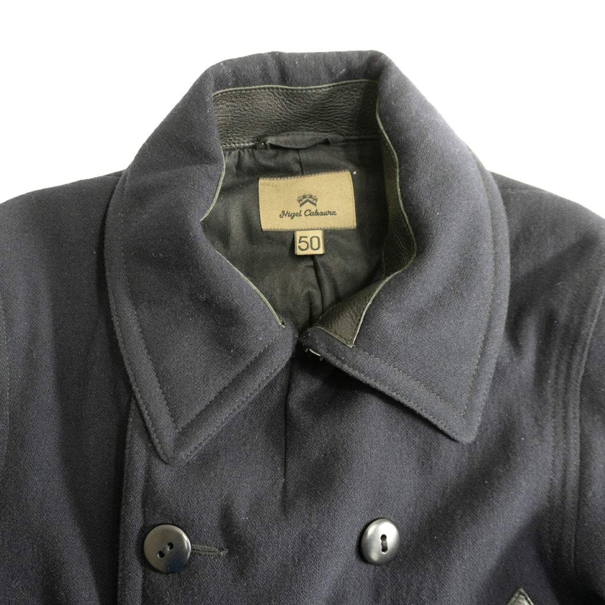 NIGEL CABOURN 40s US NAVY Pea Coat Size 50