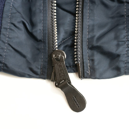 ALPHA INDUSTRIES 90s MA-1 Nylon Bomber Jacket in USA Size L
