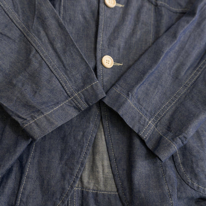 Engineered Garments Bedford Indigo Chambray Jacket Size M