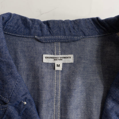 Engineered Garments Bedford Indigo Chambray Jacket Size M