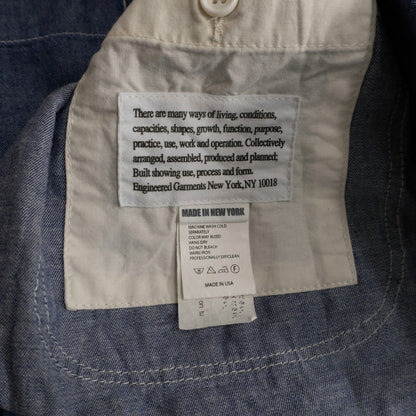 Engineered Garments Bedford Indigo Chambray Jacket Size M