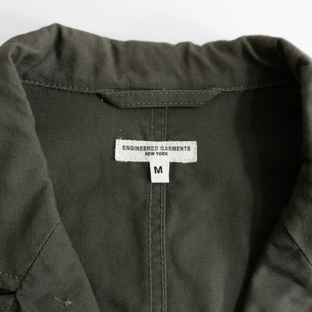 Engineered Garments Bedford Ripstop Olive Jacket Size M