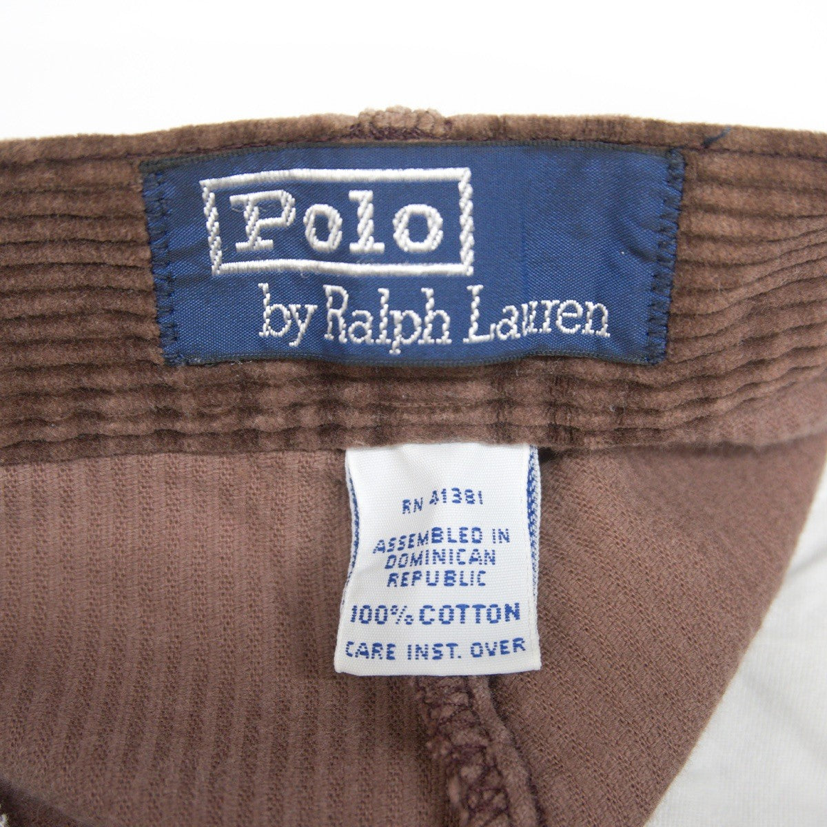 POLO RALPH LAUREN 90s Wide Wale Corduroy Preston Size 34