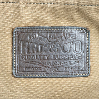 RRL Canvas Leather Vintage Tote Bag