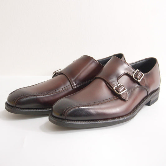 REGAL worth collection Monk Strap Leather Shoes Size 25.5cm