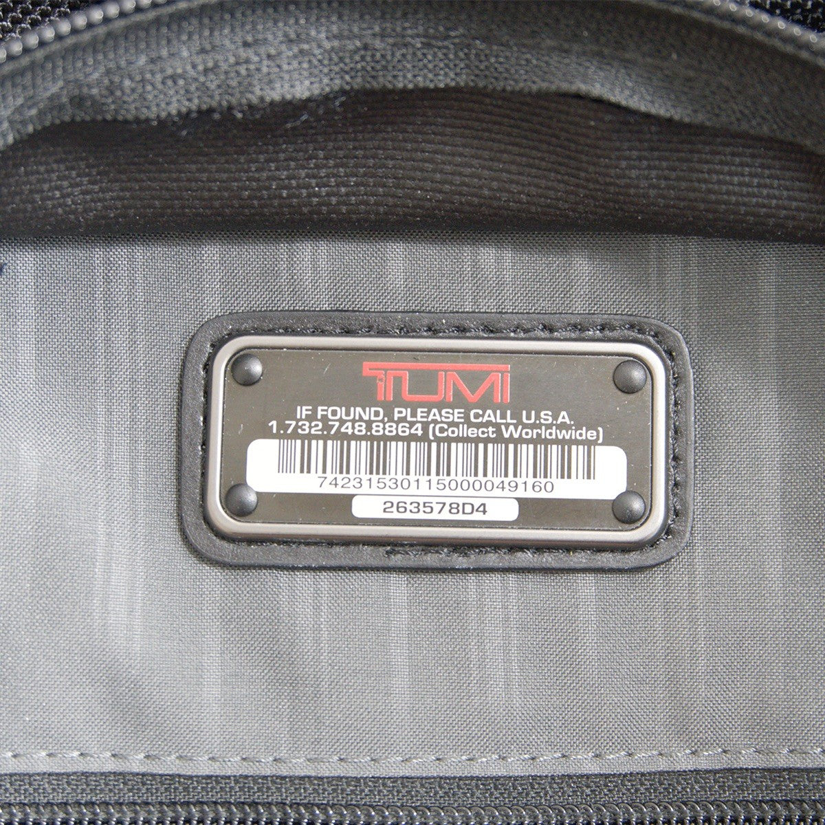 TUMI Alpha3 263578D4 Business Backpack Black