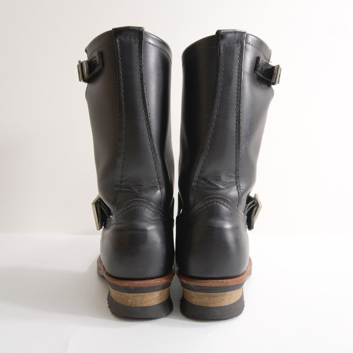 REDWING 14' 2268 Engineer Boots Black Made in USA Size 7.5D