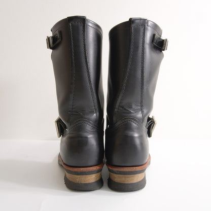 REDWING 14' 2268 Engineer Boots Black Made in USA Size 7.5D