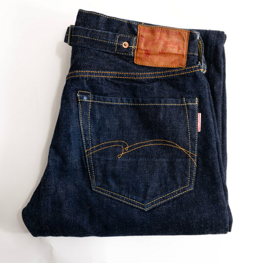 STUDIO D'ARTISAN Natural Indigo Rope Dyed Jeans Size 33