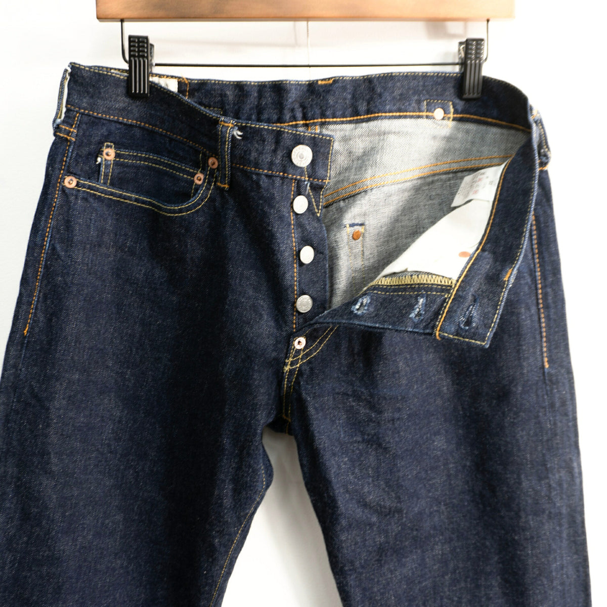 STUDIO D'ARTISAN Natural Indigo Rope Dyed Jeans Size 33