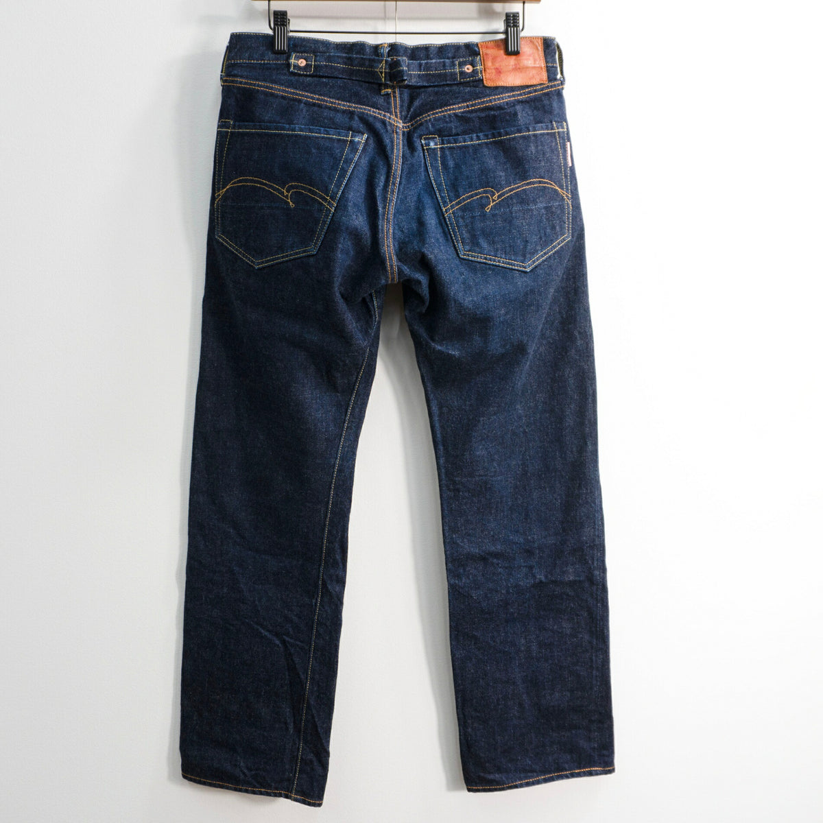STUDIO D'ARTISAN Natural Indigo Rope Dyed Jeans Size 33