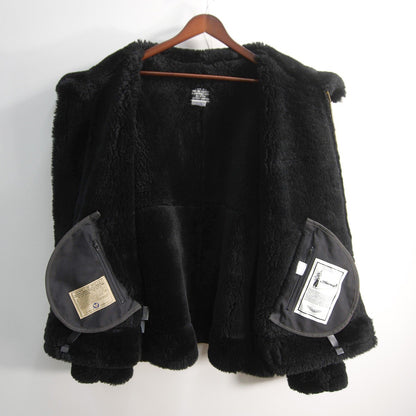 AVIREX B-3 Mouton Sheepskin Bomber Jacket Size 46