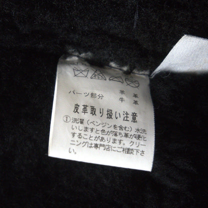AVIREX B-3 Mouton Sheepskin Bomber Jacket Size 46