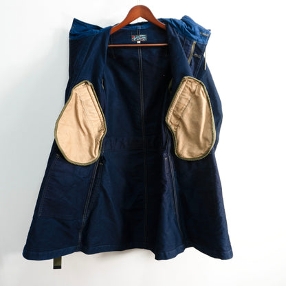 MISTER FREEDOM Indigo Jungle Cloth M-17 Parka Size S