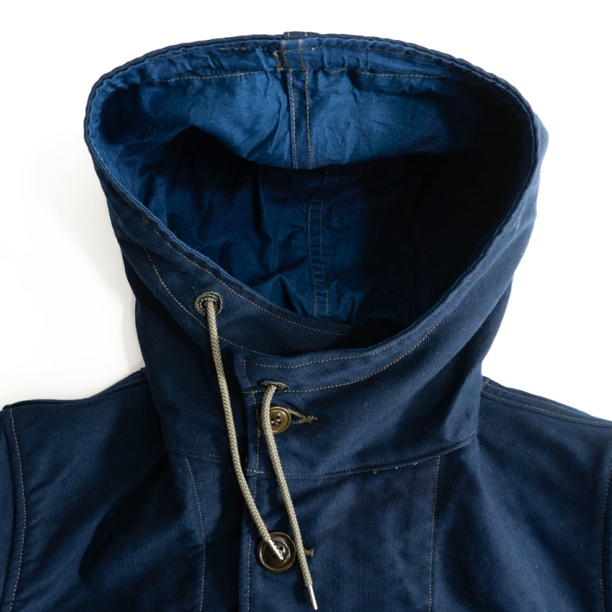 MISTER FREEDOM Indigo Jungle Cloth M-17 Parka Size S