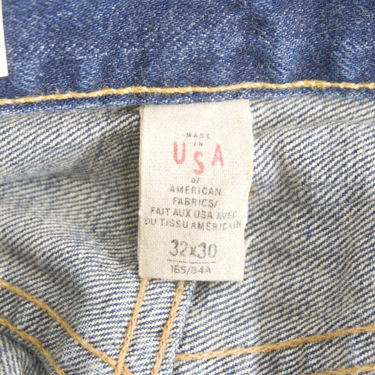 LOW-STRAIGHT JEANS x RRL Low-Straight Vintage Denim Jeans Size 32×30