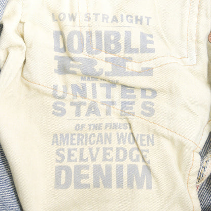 LOW-STRAIGHT JEANS x RRL Low-Straight Vintage Denim Jeans Size 32×30