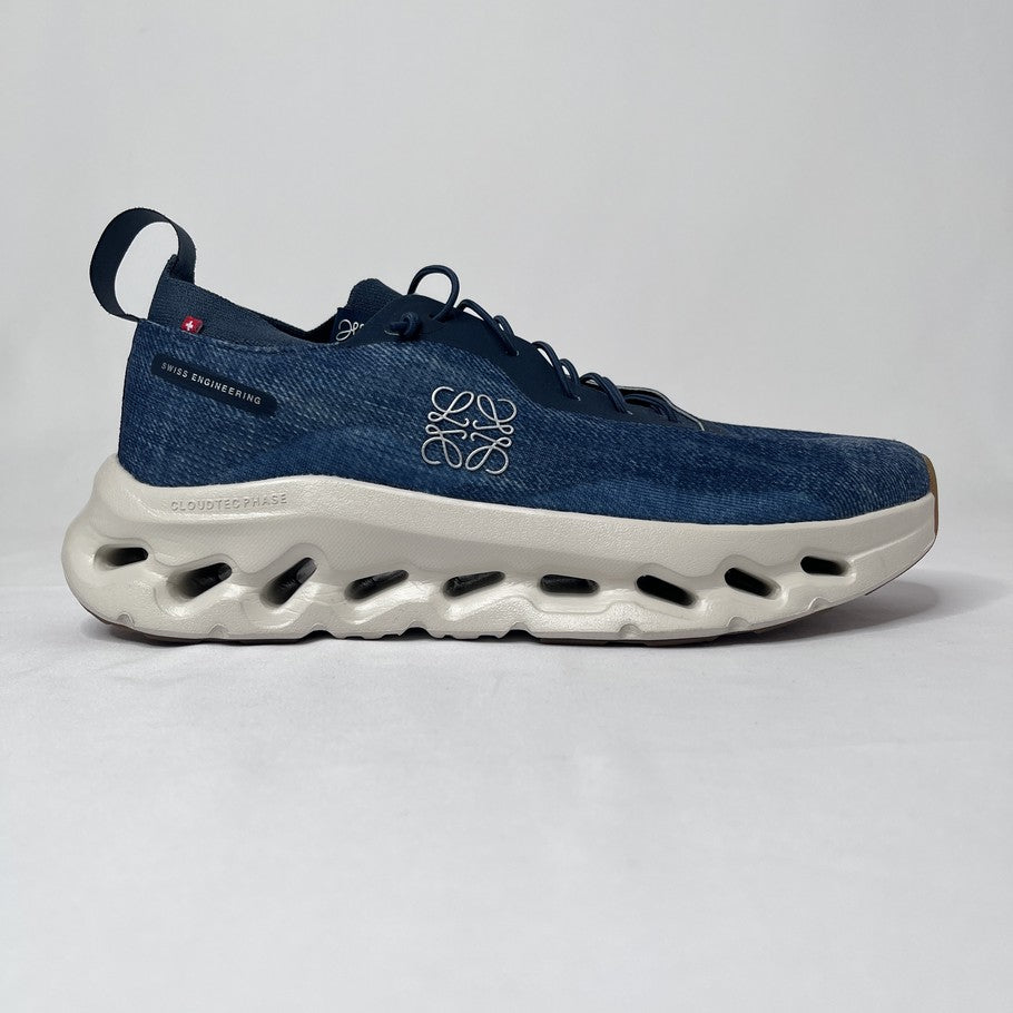 LOEWE x On Cloudtilt Denim Blue Sneakers Size 26.0