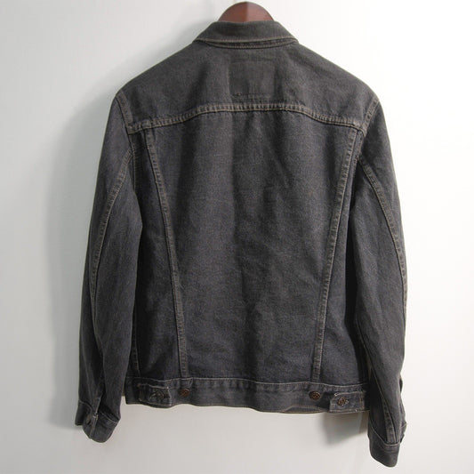 LEVI'S 80s 75505 Black Denim Jacket Size 40