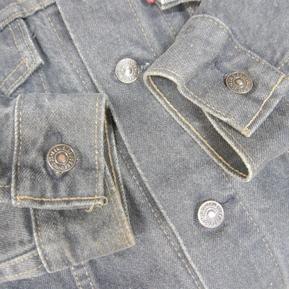 LEVI'S 80s 75505 Black Denim Jacket Size 40