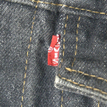 LEVI'S 80s 75505 Black Denim Jacket Size 40