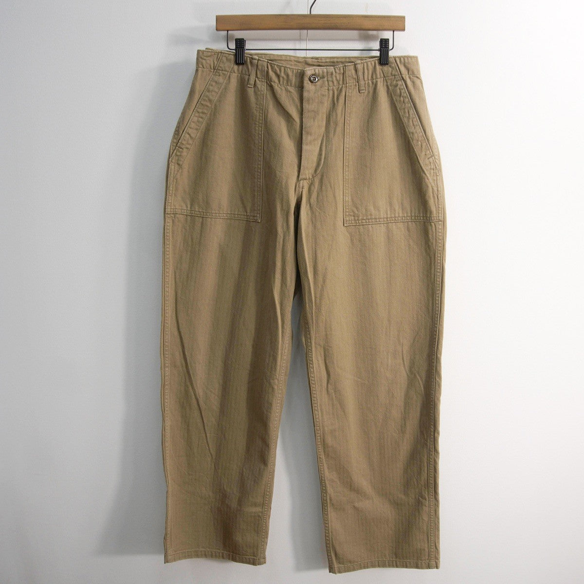 WAREHOUSE Lot 1086 HBT Herringbone Baker Pants Size 36
