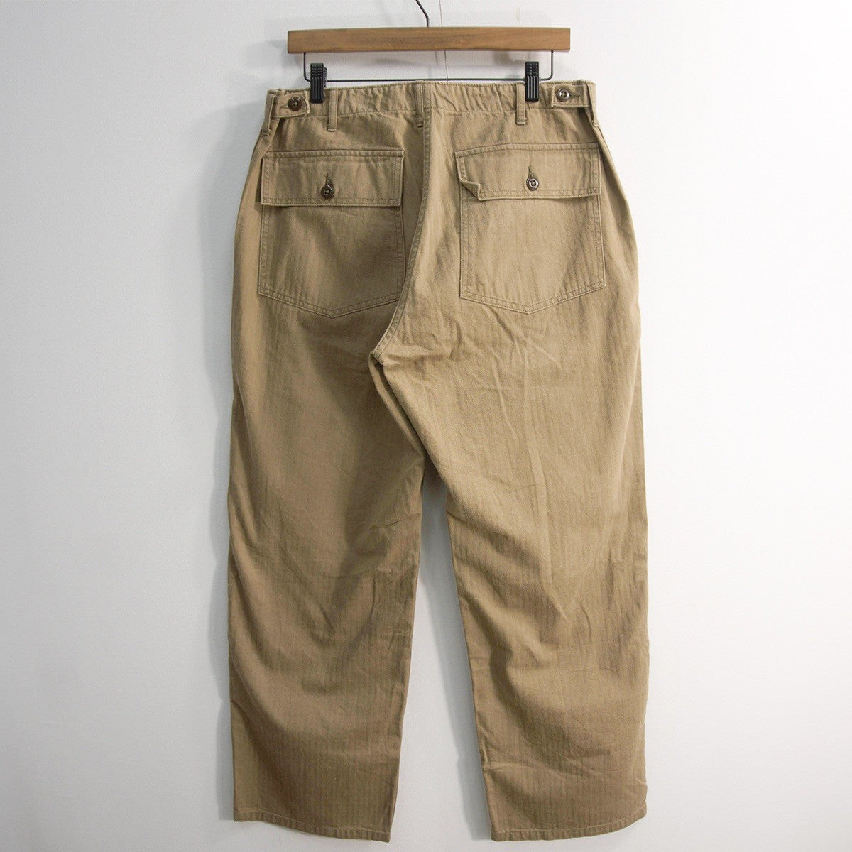 WAREHOUSE Lot 1086 HBT Herringbone Baker Pants Size 36