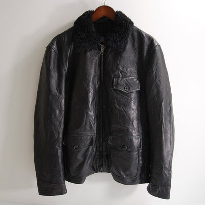 POLO RALPH LAUREN Italian Lamb Bomber Jacket Size L