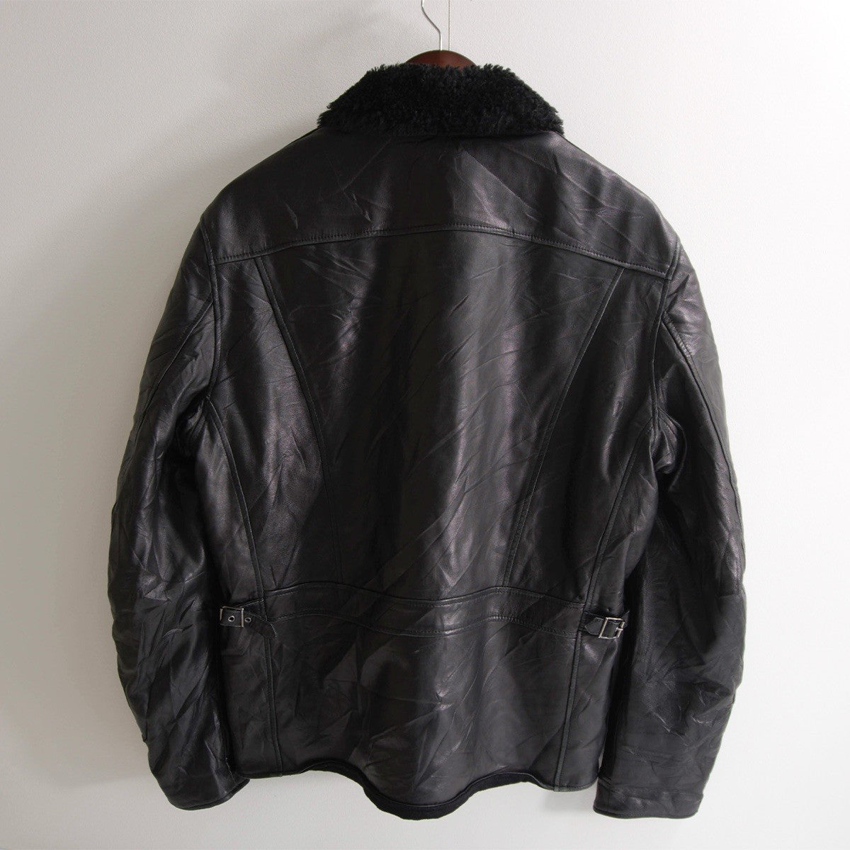 POLO RALPH LAUREN Italian Lamb Bomber Jacket Size L