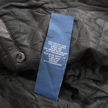 POLO RALPH LAUREN Italian Lamb Bomber Jacket Size L