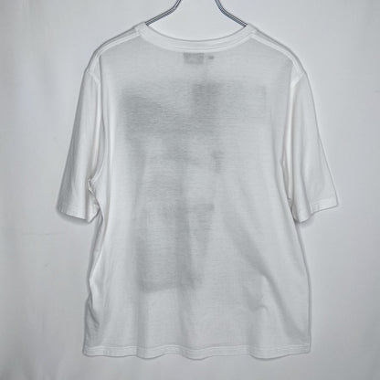 HERMES Zouaves et Dragons Cotton T-Shirt White Size M