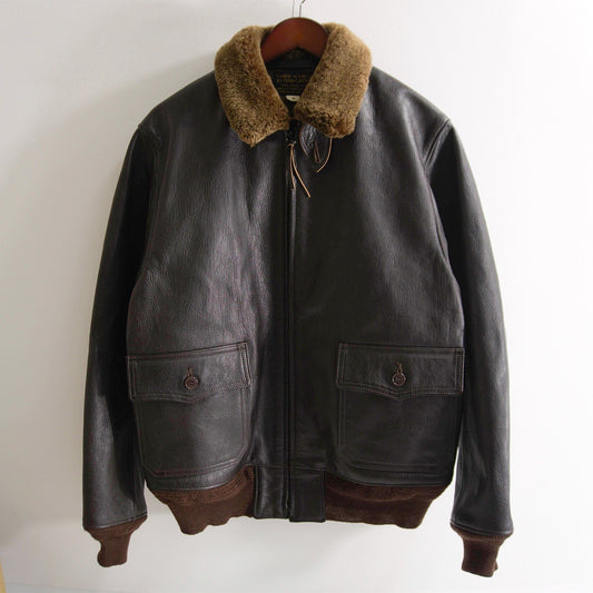 THE REAL MCCOY'S G-1 Leather Flight Jacket Size 42