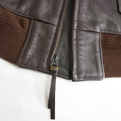 THE REAL MCCOY'S G-1 Leather Flight Jacket Size 42