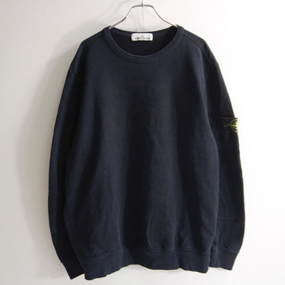 STONE ISLAND 18AW Black Sweatshirt Size XL