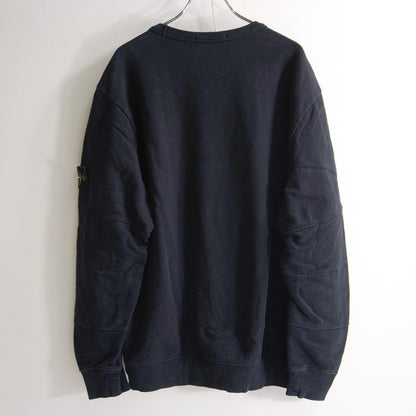 STONE ISLAND 18AW Black Sweatshirt Size XL