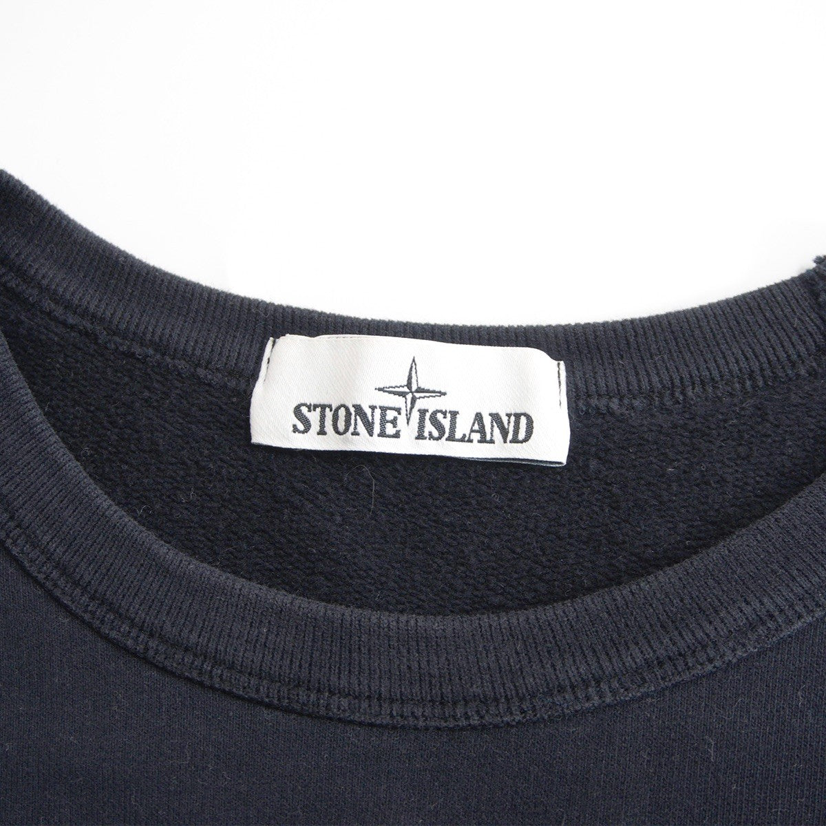 STONE ISLAND 18AW Black Sweatshirt Size XL