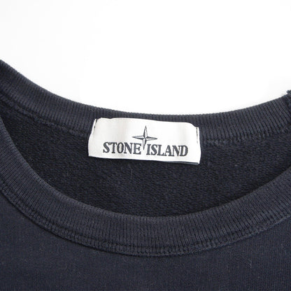 STONE ISLAND 18AW Black Sweatshirt Size XL