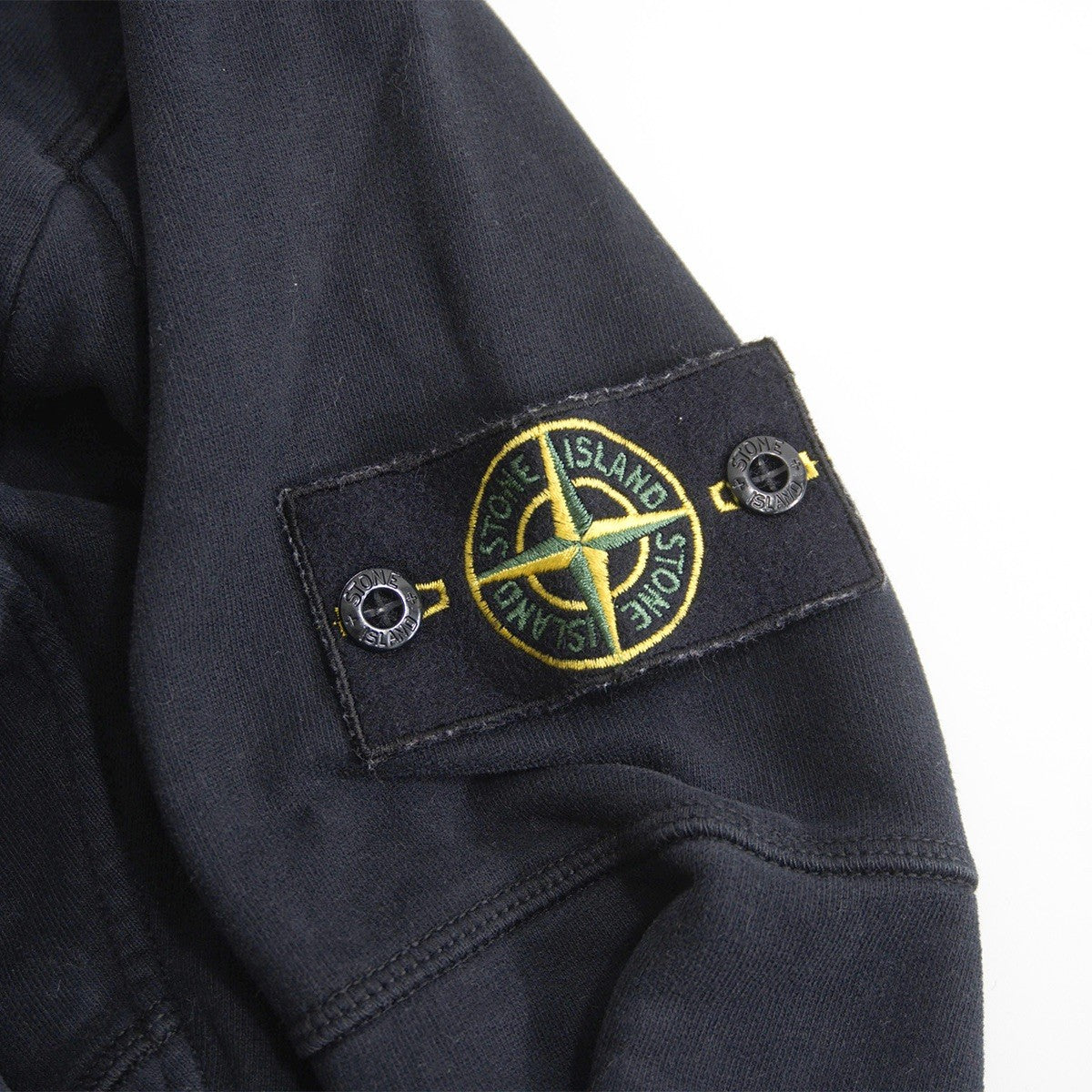 STONE ISLAND 18AW Black Sweatshirt Size XL